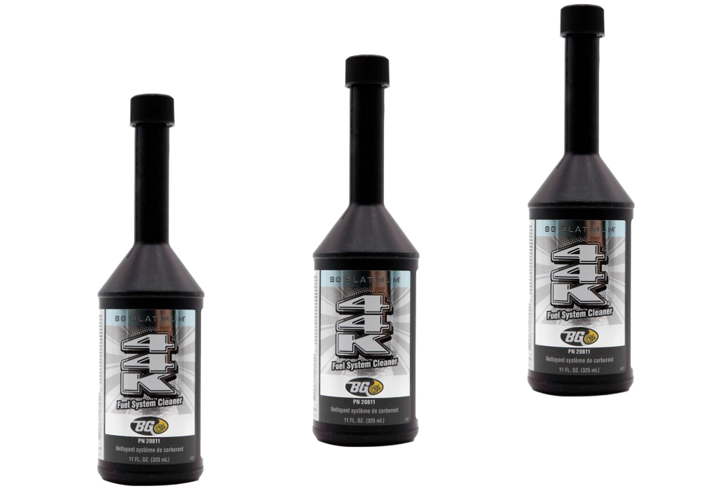 BG 44K Platinum Fuel System Cleaner 11 fl oz 3 Bottles PN 20811