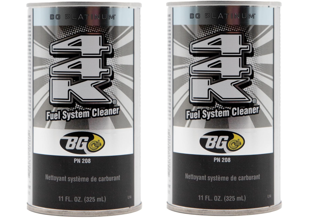 BG 44K Platinum Fuel System Cleaner Power Enhancer 11 oz 2 Pack PN 208